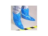 PBCB BLUE HEAVY DUTY 3 MIL ELASTIC TOP BOOT COVER 50/DISPENSER POLYBAG, 500/CASE USDA accepted for food processing and handling