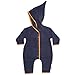 Zutano Cozie Elf Romper - Navy - 6M
