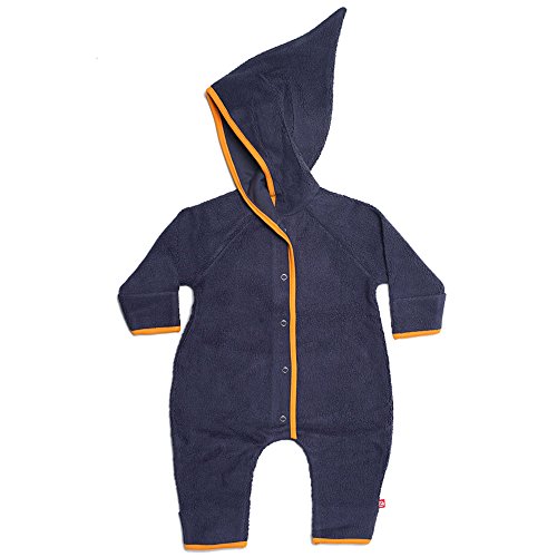 Zutano Cozie Elf Romper - Navy - 6M