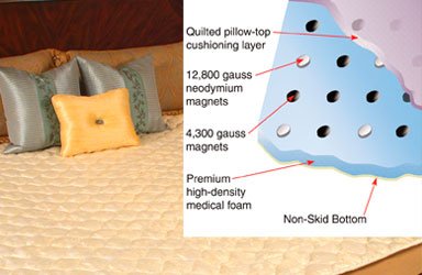 HealthPersonalCare: Magnetic Mattress Pad Neodymium System 900