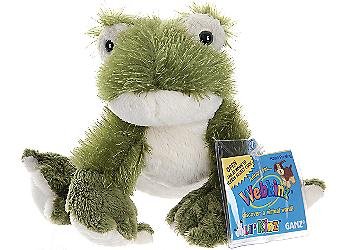 Webkinz Collectible Lil'Kinz Mini Plush Stuffed Animals Frog