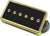 Gibson P-94T Humbucker Sized P-90 Guitar Bridge Pickup Black w/ Chrome Cover