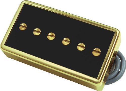 Gibson P94T Humbucker Sized P90 Bridge Pickup Creme Chrome Cover