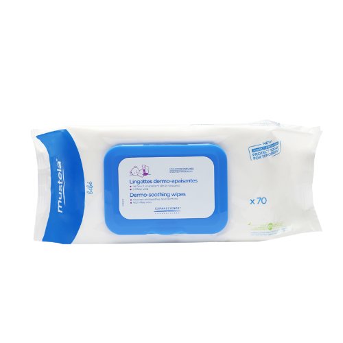 Mustela Dermo Soothing Wipes Skin Care 70 Count