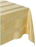 Waterford Table Kylemore 70-inch by 84-inch Oblong Tablecloth, Spun Gold