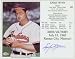 Early Wynn Autographed/Hand Signed Cleveland Indians 8x10 Photo (HOF Stat Card)
