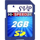 SVP svpSD2GB 2GB High Capacity Secure Digital Card for Casio Cameras