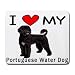 I Love My Portuguese Water Dog Mouse Pad