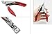 Pedicure Manicure Tool Acrylic False Nail Clipper Cutter - red