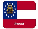  : US State Flag - Roswell, Georgia (GA) Mouse Pad