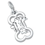 Bark Avenue Jewelers- Sterling Silver Zodiac Pendant- Leo - Large