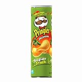 Pringles Potato Crisps Super Stack, Jalapeno, 6.38-Ounce Tubes (Pack of 14)