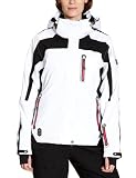 Killtec 19103  Damen Funktionsjacke mit abzipbarer Kapuze Dome, wei&szlig;/schwarz (100), 44