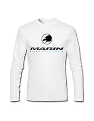 Apparel: WINKOO Mens Marin Mountain Bikes Long Sleeve T Shirt Cotton Tees