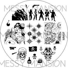 36 Best Pirate Nail Art Images In 2017 Beach Nails Nail Art