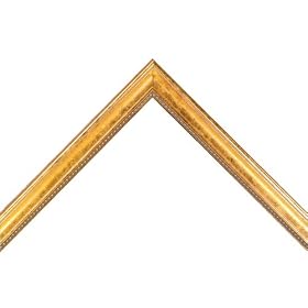 2'' Broken Gold Gesso Picture Frame Molding, 4' long