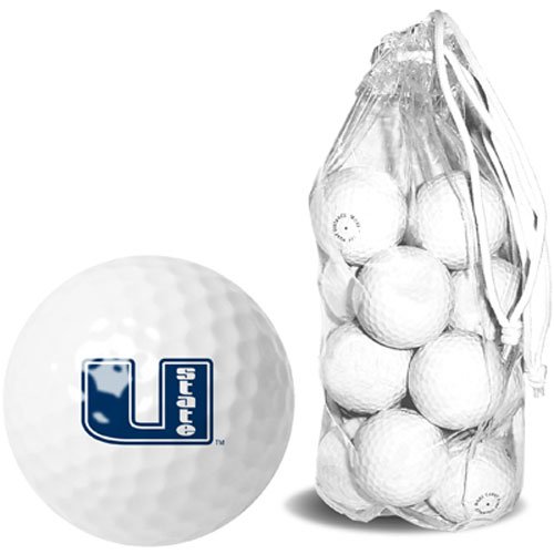 Utah State Aggies Ncaa 15 Golf Ball Clear Pack
