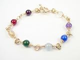 Damali #18GF - Chakra Spiritually Balancing Healing Gemstone Bracelets