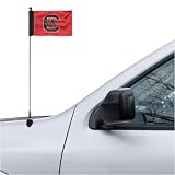 South Carolina Gamecocks Garnet Car Antenna Flag