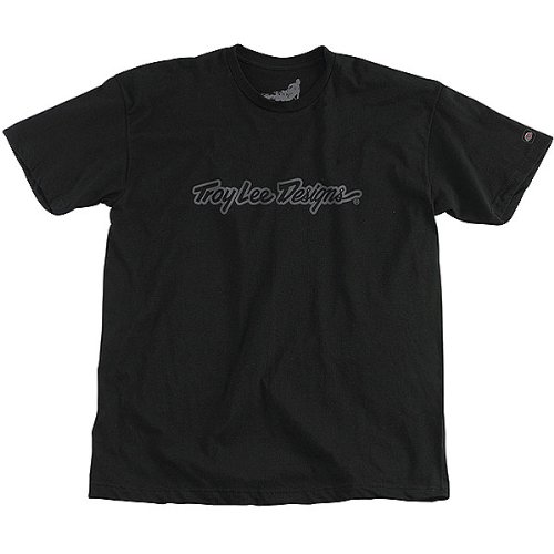 troy lee designs signature youth boys short sleeve sportswear shirt black medium cheap price