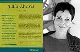 Latino Writers - Julia Alvarez Art Poster Print, 17x11