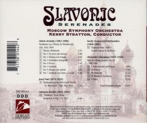 Slavonic Serenades: Arensky: Variations on a Theme by Tchaikovsky / Suk: Meditation on the Old Czech Carol St. Wenceslas / Dvorak: Notturno / Kalinnikov: Chanson triste / Glazunov: Suite for Str Qt under Kalinnikov, Vasily Serge in The Music Store