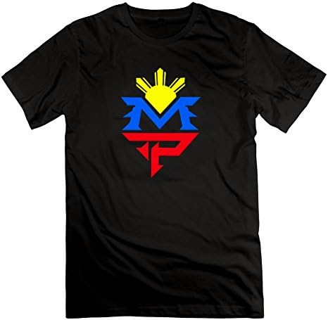 Email Us Custom Men T-shirt With Your Own Photos, Artwork Or Design,personalized Manny Pacquiao Mp Short Sleeve Cotton T-shirt-large