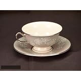 Castleton China Lace Cups and Saucers by CASTLETON CHINA