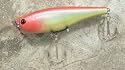 JLVLures Surface Slasher JLV Lures Popper Skitter Tequilla Sunrise : Topwater Splash Spitting Freshwater Saltwater Pop Lily Pad Striper Bass Muskie Redfish Tarpon Snook Chugger Chug Casting Smallmouth Bluefish Ocean Pike Tuna Treble Hook Boat Dock Weeds Fishing