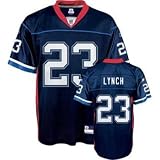 Marshawn Lynch Buffalo Bills Reebok Navy Replica Jersey - Size 54 - XXL