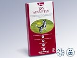 Single Dose K9 Advantix Flea, Tick and Mosquito Control for Dogs 21 to 55 Pounds USA / EPA