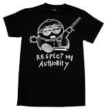 South Park Eric Cartman Respect My Authority Sketch Cartoon T-Shirt