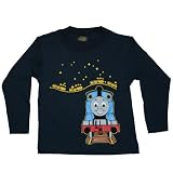 THOMAS THE TANK ENGINE "SLEEPING" GLOW-IN-THE DARK 2-SIDED LONG SLEEVES LICENSED TEE