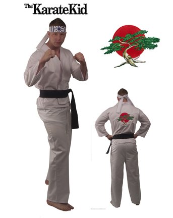 Incogneato Adult the Karate Kids Deluxe Daniel San Costume