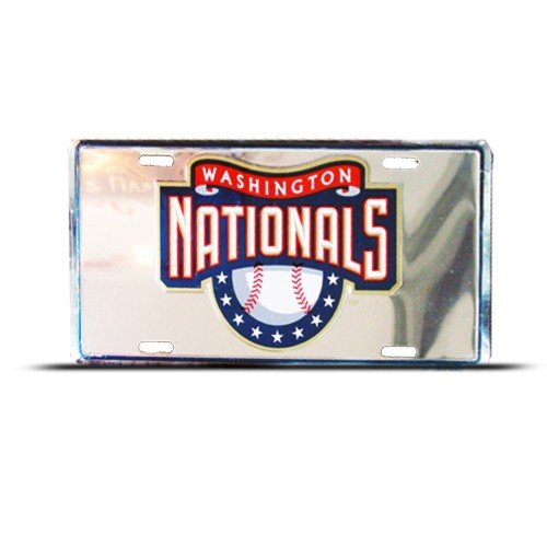 Washington Nationals Mlb Metal Sport License Plate Wall Sign Tag