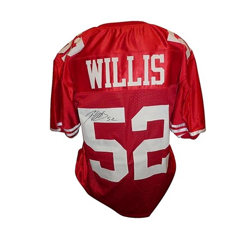 Patrick Willis Autographed San Francisco 49ers (Red #52) Jersey
