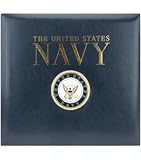 Military Postbound Scrapbook 12X12-Navy