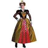 Disguise Costumes Women's Red Queen Deluxe (Movie),Multi,M (8-10)