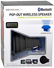 MIDWEST TRADING SOUNDLOGIC XT BLUETOOTH POP-OUT WIRELESS SPEAKER BLACK