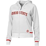 Nike Ohio State Buckeyes Ladies White Classic Fleece Hoody Sweatshirt