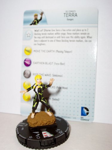 Heroclix DC Teen Titans #035 Terra Figure with Card