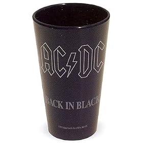 AC DC Angus Young Beer Soda PINT GLASS New Gift by ICUP
