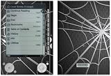 Webbing Design Protective Decal Skin Sticker for Sony Digital Reader PRS-505 Models