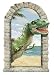 T. rex Window Peel & Stick Wall Mural