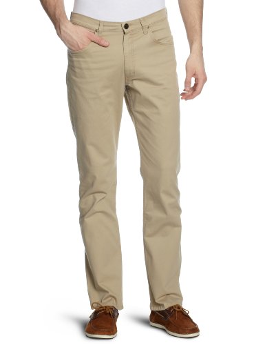 Lee Herren Jeans Normaler Bund BROOKLYN STRAIGHT - L4528690, Gr. 31/32, Beige (BEIGE) Preisvergleich