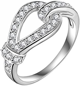 Longzhi Brand Wedding Gift Jewelry Ring Platinum Plated AAA Zirconia Ring (9)