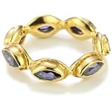 MELINDA MARIA Gwyneth Collection Ring, Size 7