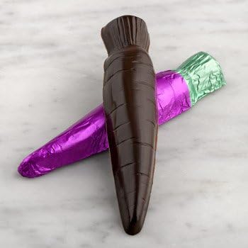 LAKE CHAMPLAIN CHOCOLATES Organic Cosmic Purple Dark Chocolate Carrot 6.25`, 2 OZ