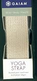 Gaiam YOGA STRAP. 1 1/2 wide; 6 Long. NATURAL. 100% COTTON. 41f2NK1NW4L. SL160 Gaiam YOGA STRAP. 1 1/2 wide; 6 Long. NATURAL. 100% COTTON.