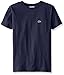 Lacoste Little Boys' Short Sleeve Classic Cotton Jersey Crew Neck Tee Shirt